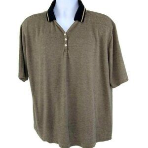 Outer Banks Stay Clean Max Men's Golf Collared Polo Big and Tall Size 2XL